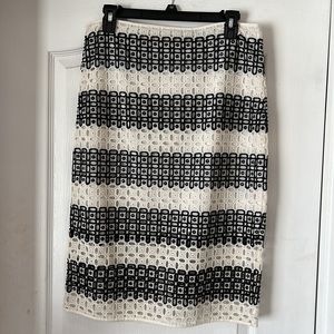 Banana  republic eyelet skirt, 10